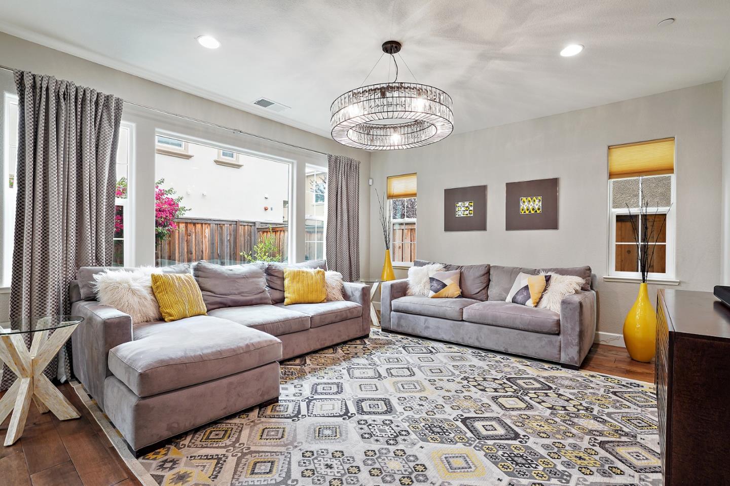 1521 Middle Lane Hayward, CA 94545 - Photo 9 of 34 a living room with furniture and a large window