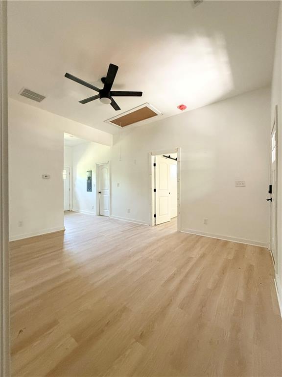808 Center Street Macon, GA 31217 - Photo 11 of 30 a view of a livingroom with a ceiling fan