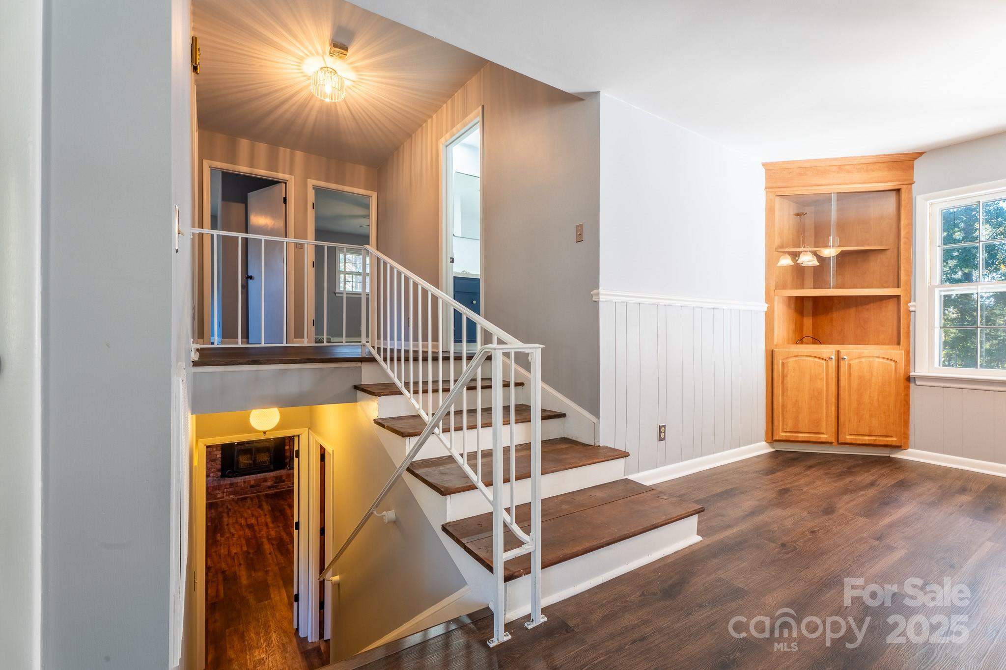 3851 Idlewood Acres Road Hickory, NC 28601 - Photo 26 of 34 a view of entryway with a window and wooden floor