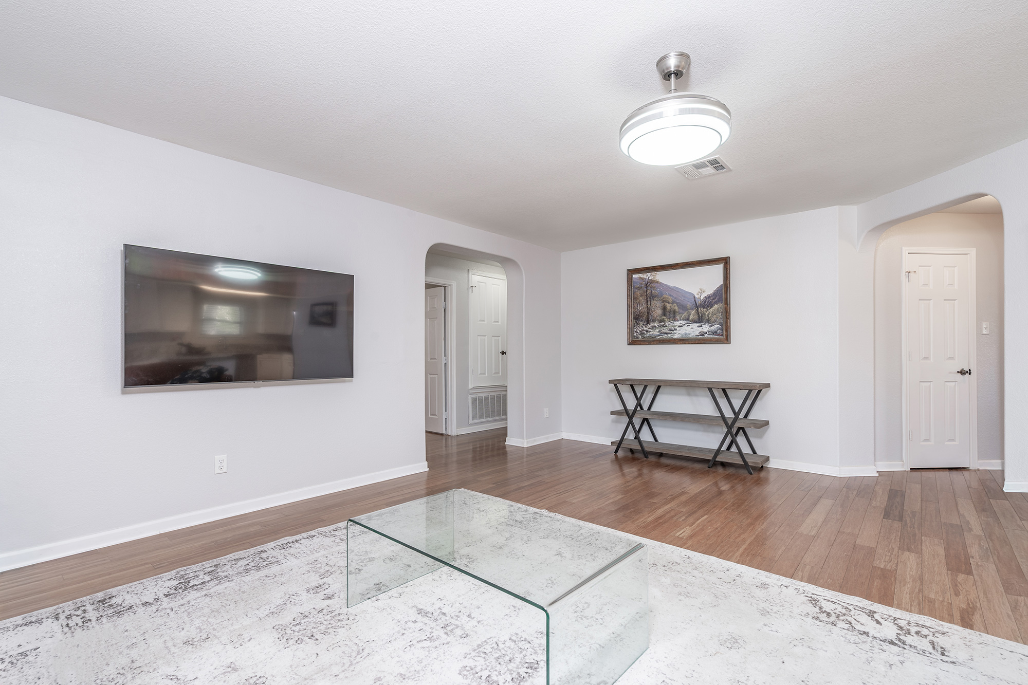 328 Cedar Lake Boulevard Georgetown, TX 78633 - Photo 10 of 34 a living room with furniture and a flat screen tv