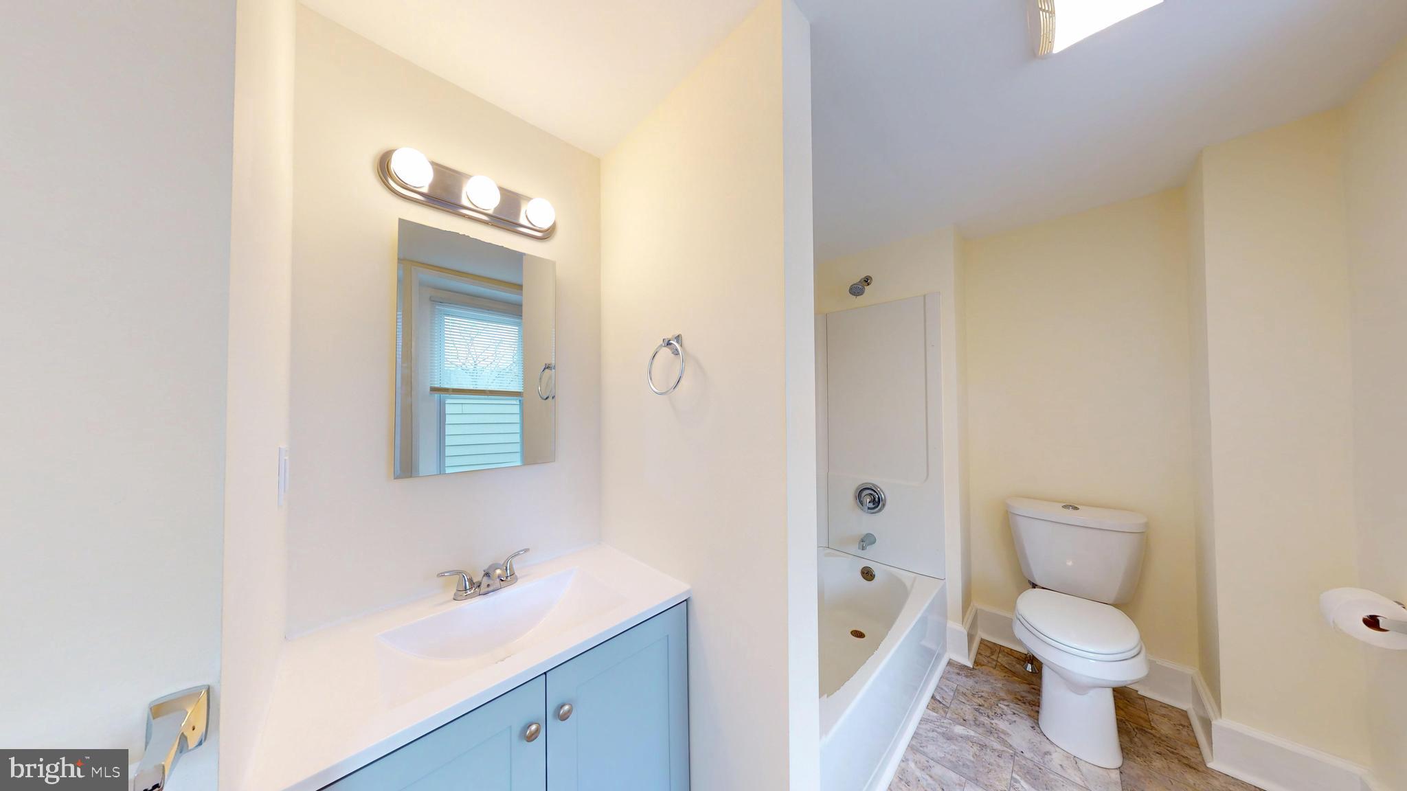 824 Kintner Road Kintnersville, PA 18930 - Photo 21 of 33 a bathroom with a toilet sink and shower