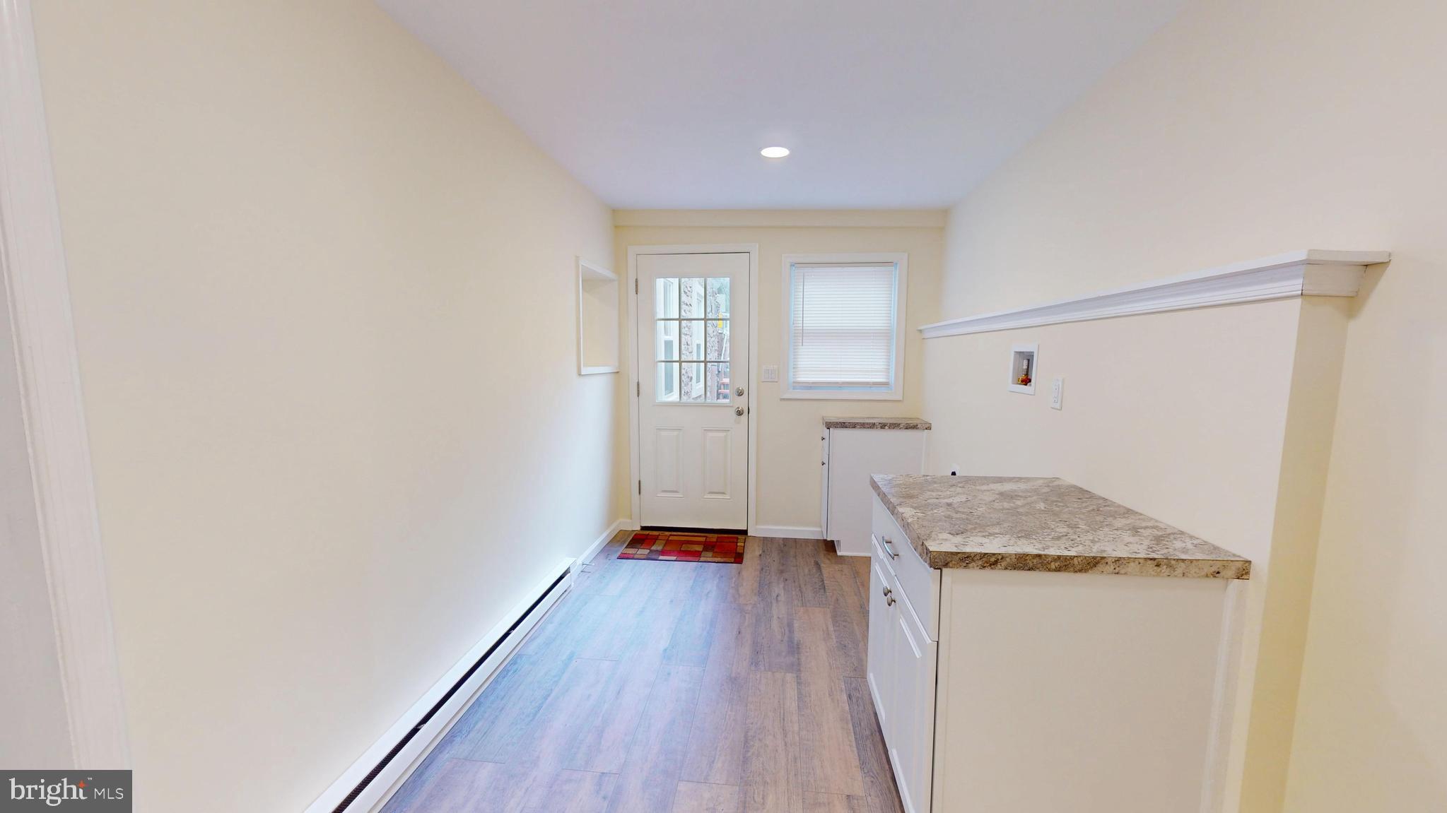 824 Kintner Road Kintnersville, PA 18930 - Photo 10 of 33 a hallway with wooden floor