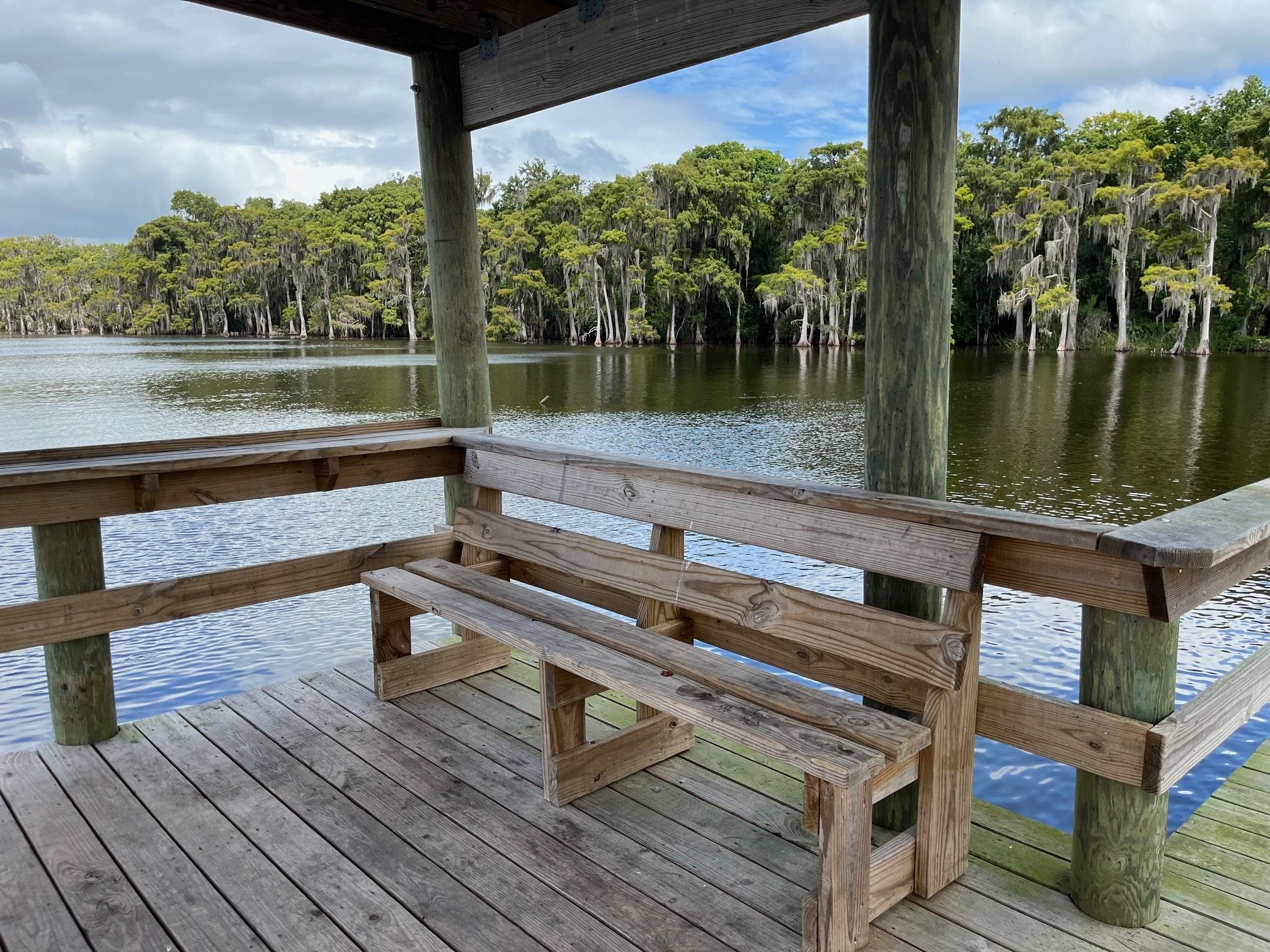 118 July Georgetown, FL 32139 - Photo 2 of 13 a view of a bench in the roof deck