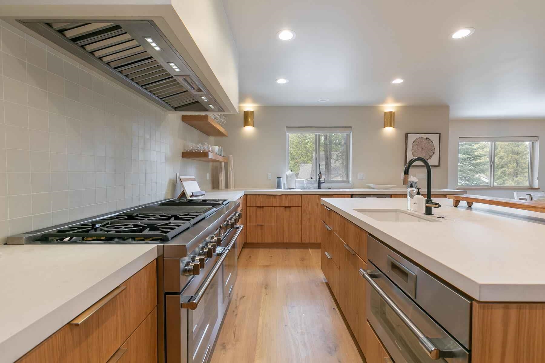 237 Basque Drive Truckee, CA 96161 - Photo 4 of 21 a large kitchen with stainless steel appliances granite countertop a lot of counter space