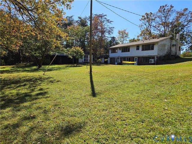 a view of a house with a park
