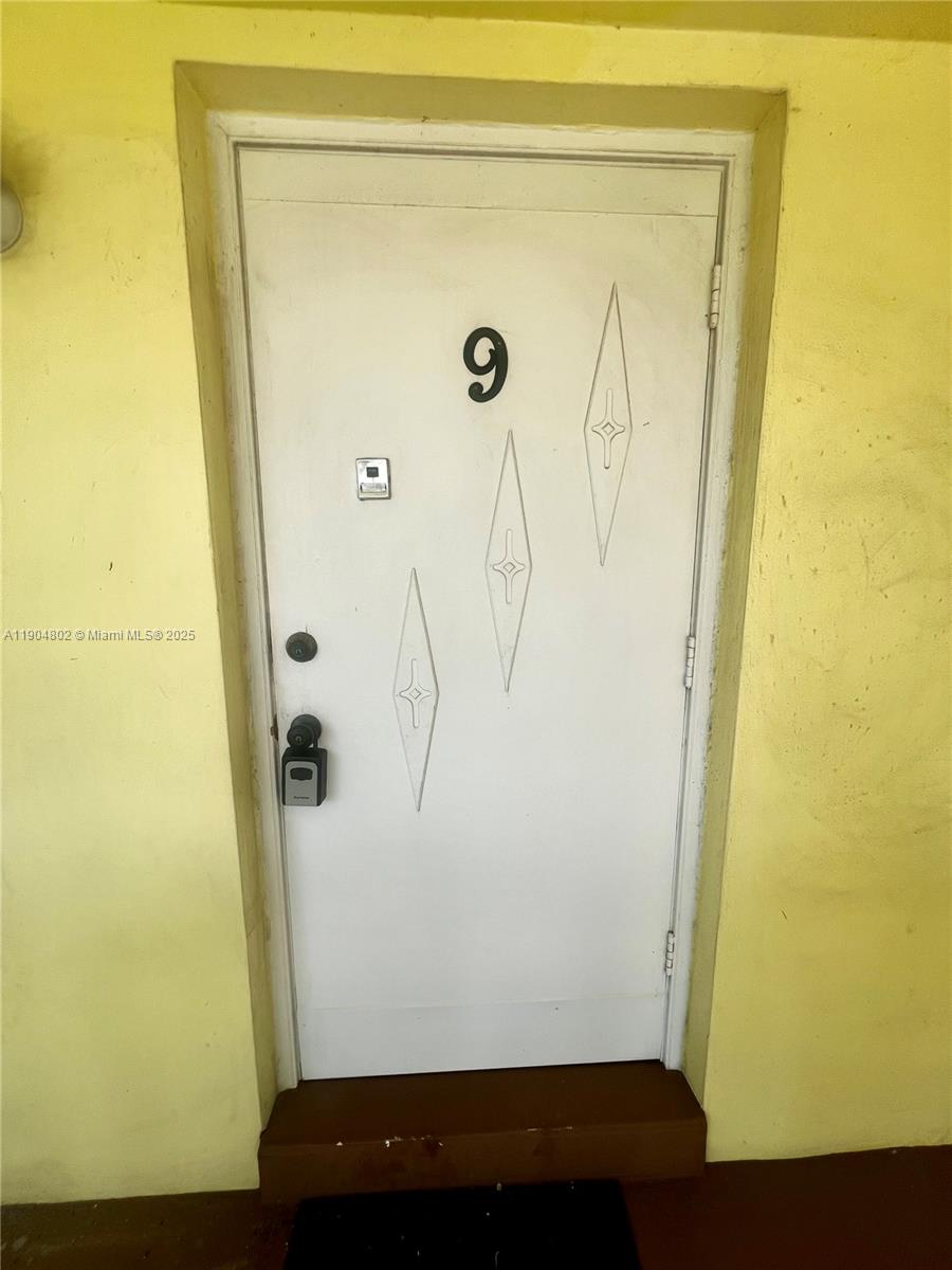 1501 Arthur Street, Unit 9 Hollywood, FL 33020 - Photo 20 of 20 a view of door