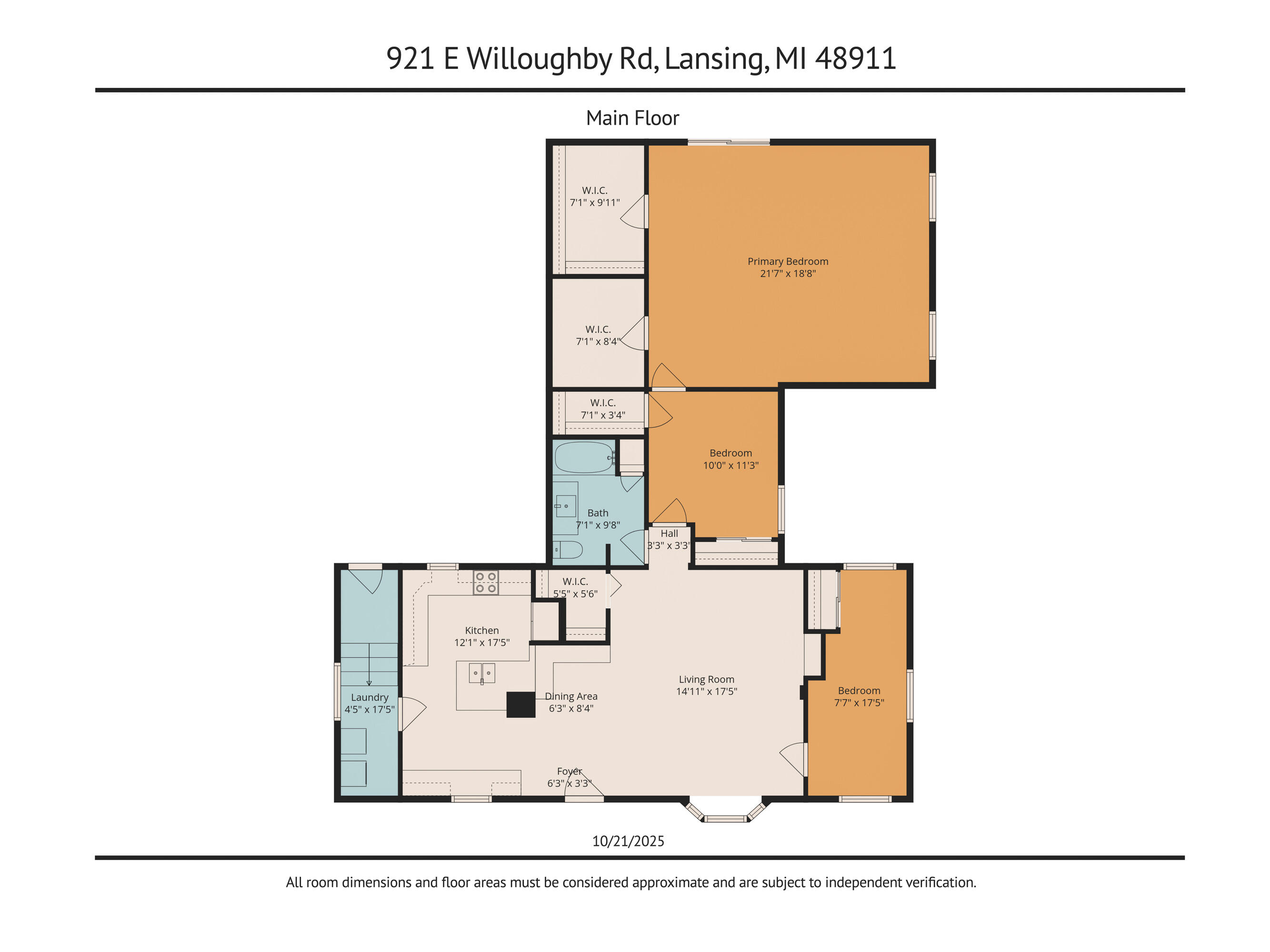 921 East Willoughby Road Lansing, MI 48911 - Photo 30 of 31 1-921 E. Willoughy FP-2
