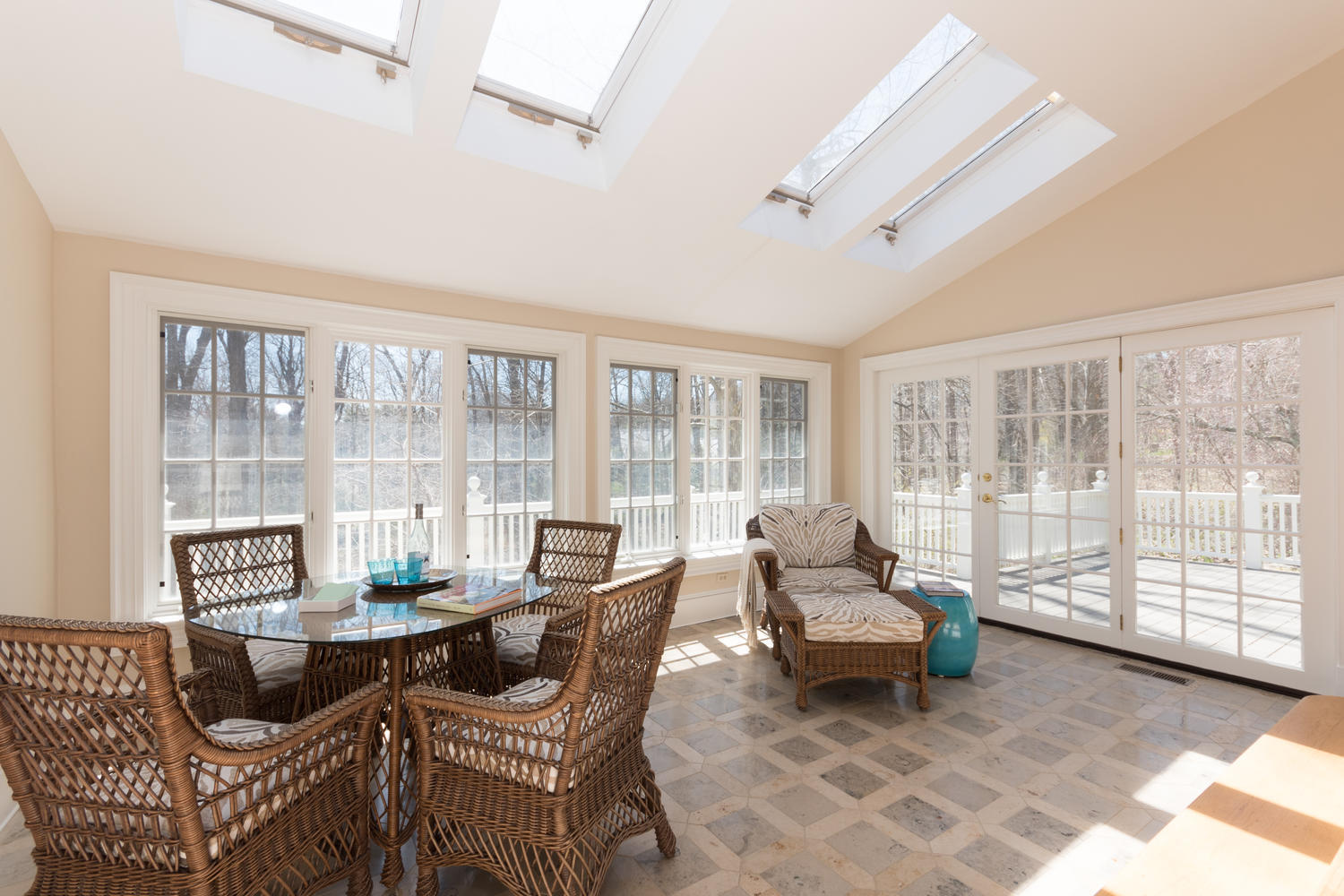 123 Lone Tree Farm Road New Canaan, CT 06840 - Photo 11 of 22 a living room with furniture and large windows