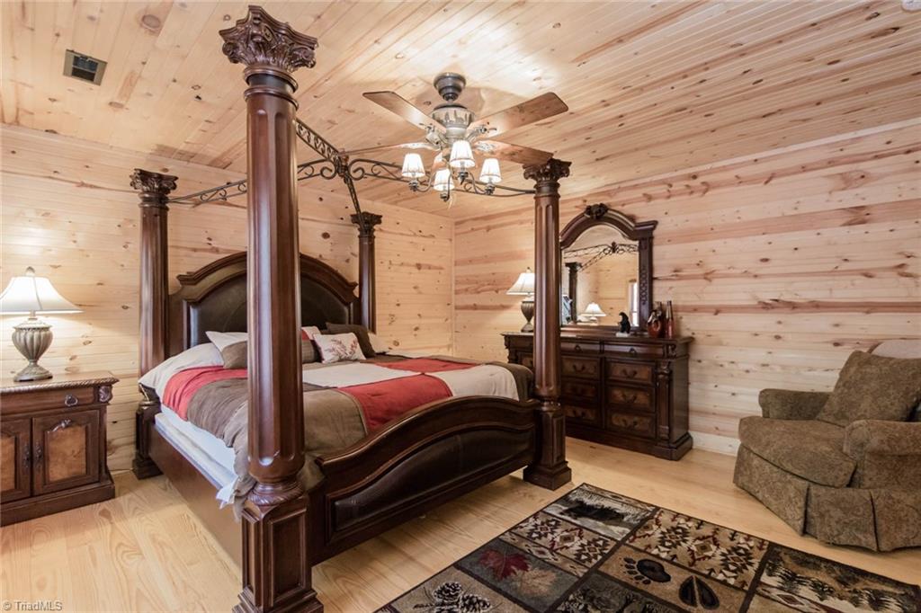 308 Warren Way Purlear, NC 28665 - Photo 21 of 29 MUST SEE! This Bedroom is larger than most Master Bedrooms!