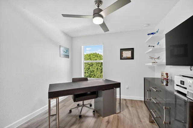 a storage room with washer and dryer