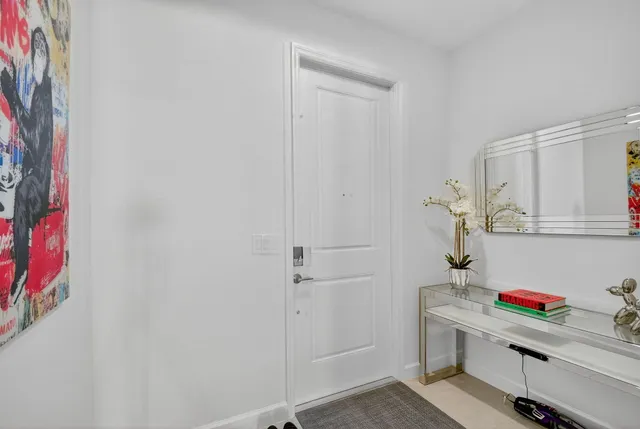 a room with storage and utility