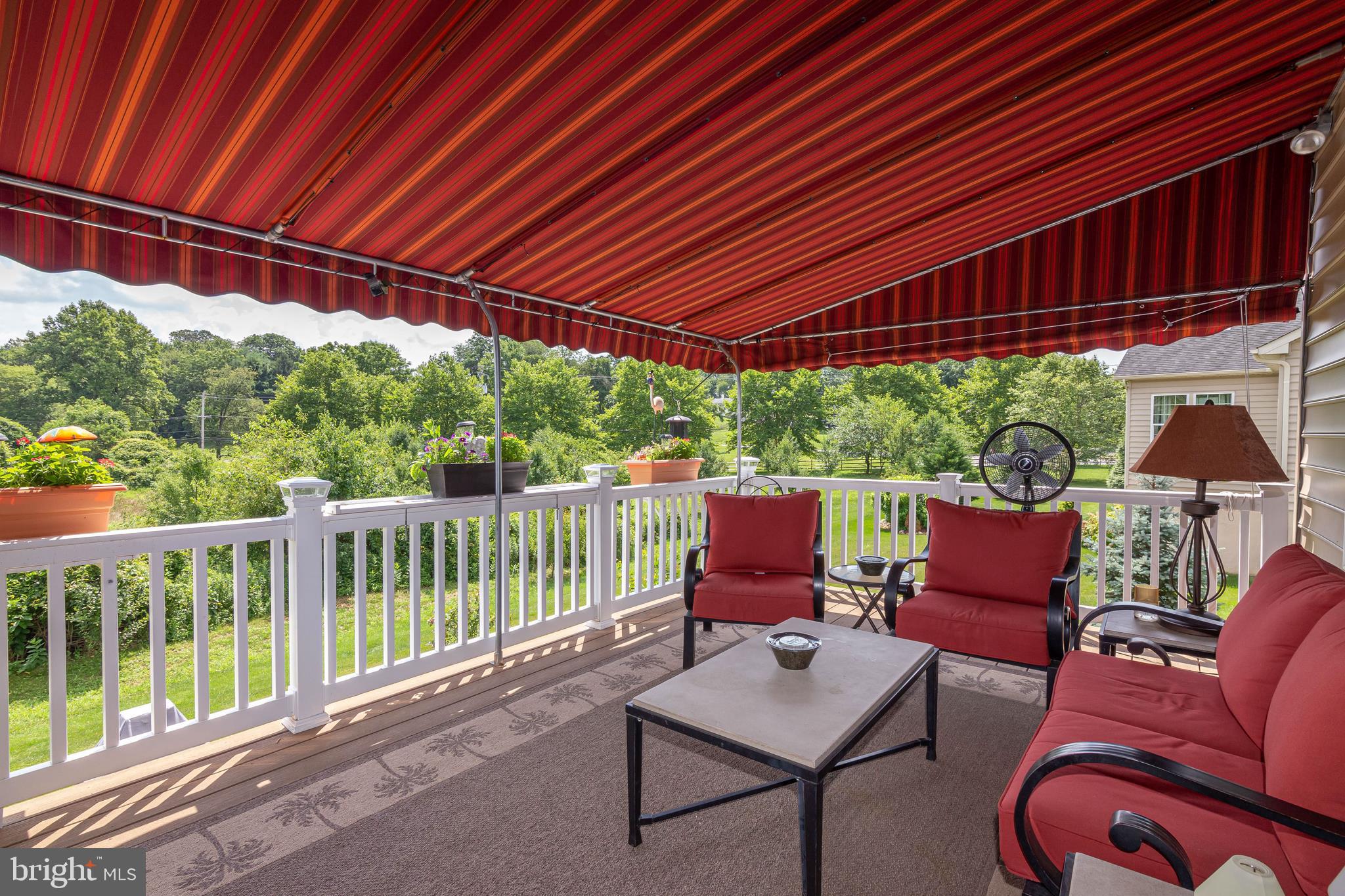 7 Strand Road Avondale, PA 19311 - Photo 14 of 39 Awning Covered Wrap Around Deck