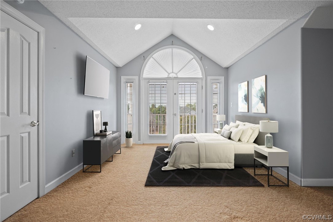 15 Brough Lane Hampton, VA 23669 - Photo 15 of 43 a spacious bedroom with a bed couch and a window