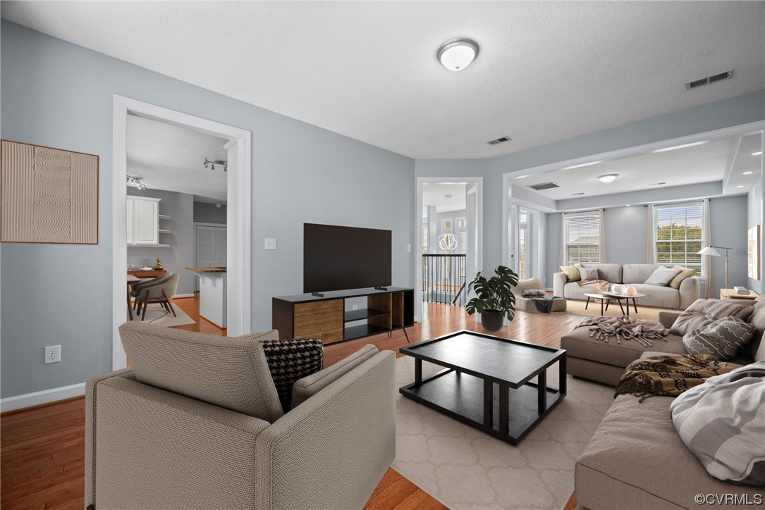 15 Brough Lane Hampton, VA 23669 - Photo 34 of 43 a living room with furniture and a flat screen tv