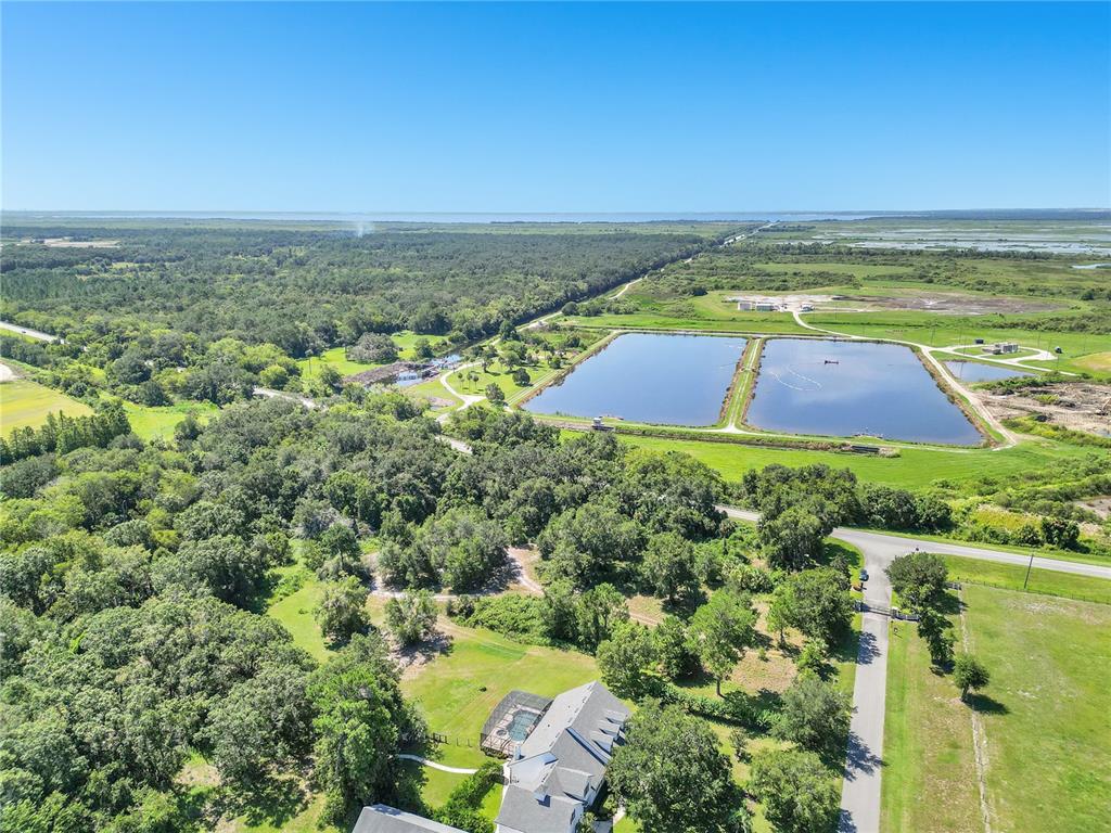 26000 Splendid Meadow Court Astatula, FL 34705 - Photo 12 of 12 an aerial view of residential houses with outdoor space and river