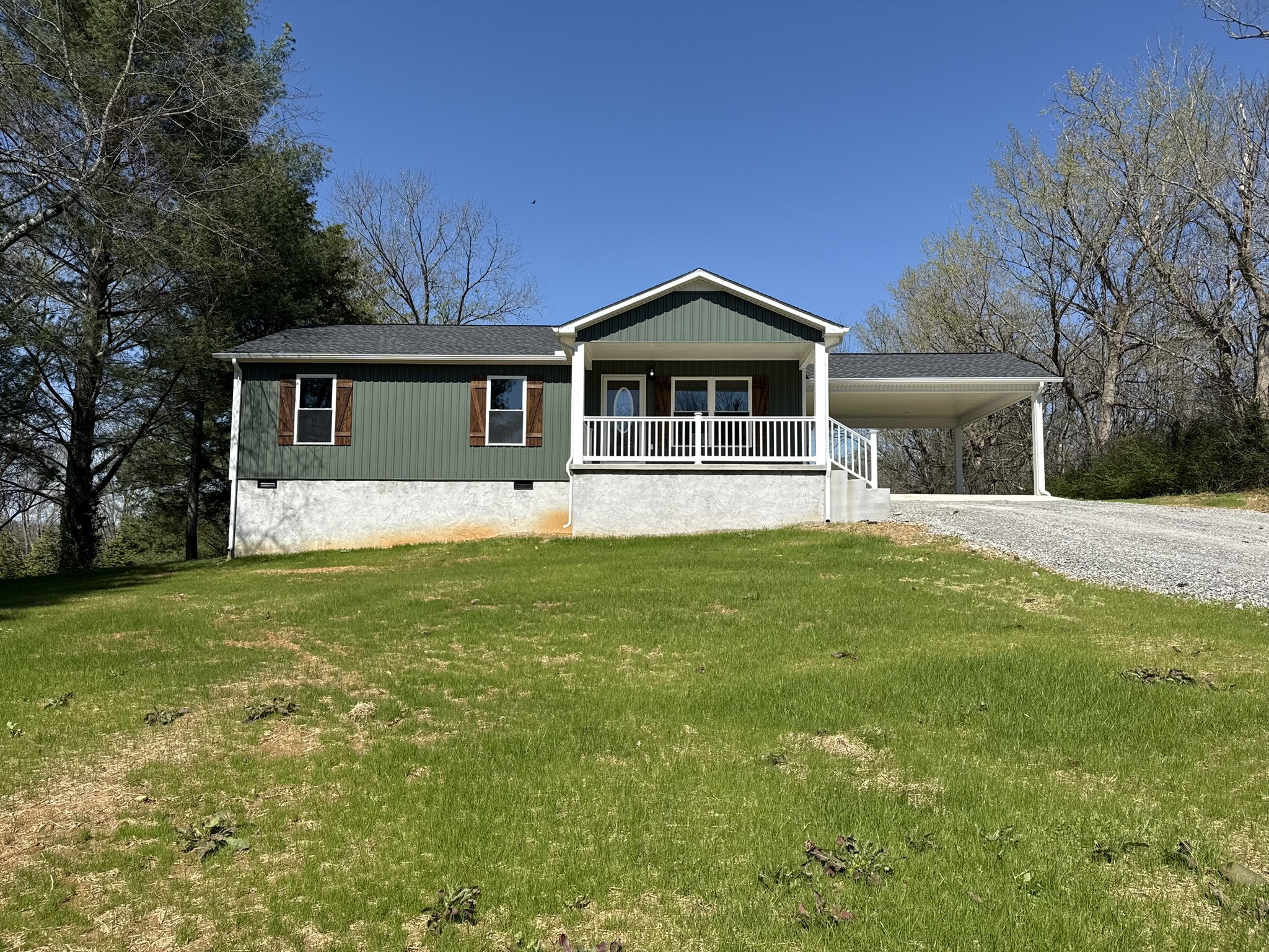 44 Blue Lake Road McMinnville, TN 37110 - Photo 2 of 30 a front view of house with yard and green space