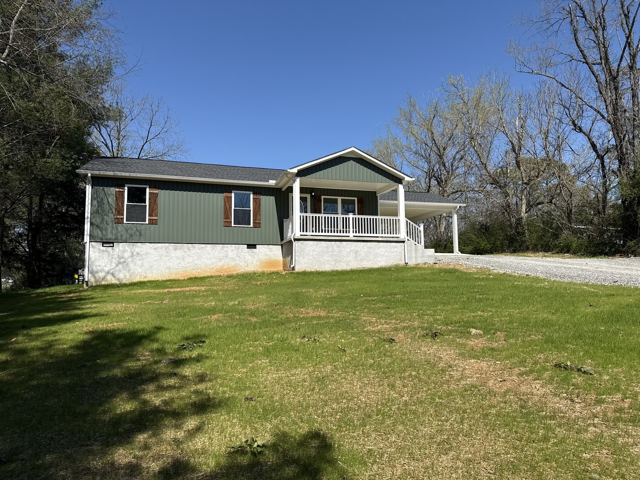 44 Blue Lake Road McMinnville, TN 37110 - Photo 3 of 30 a front view of house with yard and green space