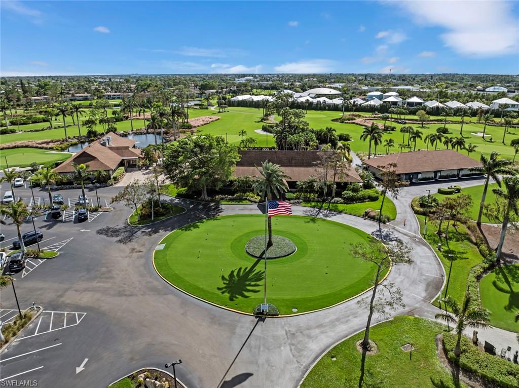 126 Harrison Road, Unit M3 Naples, FL 34112 - Photo 37 of 48 Bird's eye view featuring golf course view and a residential view