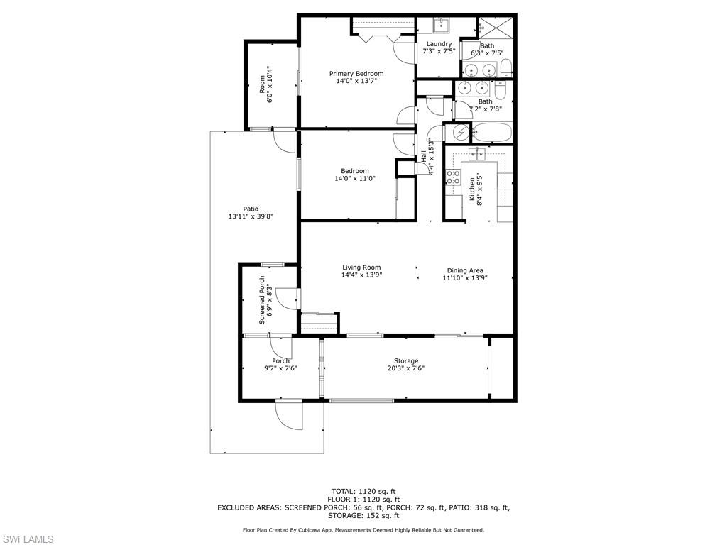 126 Harrison Road, Unit M3 Naples, FL 34112 - Photo 48 of 48 View of layout