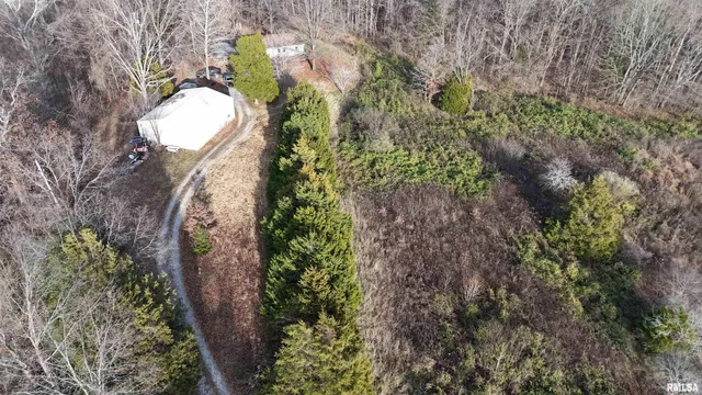 a view of a backyard of a house