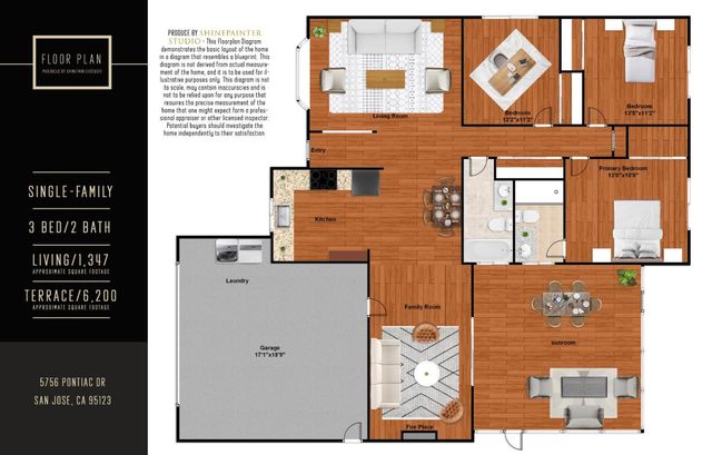 $1,498,000 | 5756 Pontiac Drive, San Jose, CA 95123