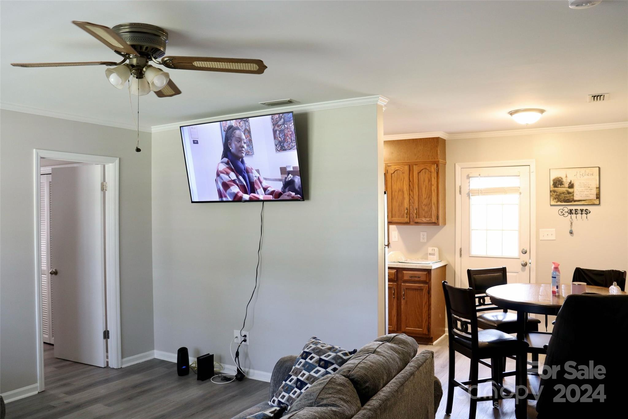 209 Old Williams Road Wingate, NC 28174 - Photo 5 of 13 a living room with furniture and wooden floor