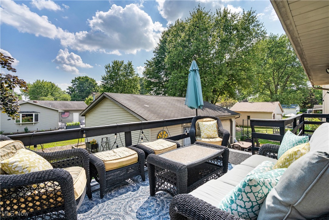 4815 New Road Youngstown, OH 44515 - Photo 37 of 41 Wooden deck with an outdoor living space