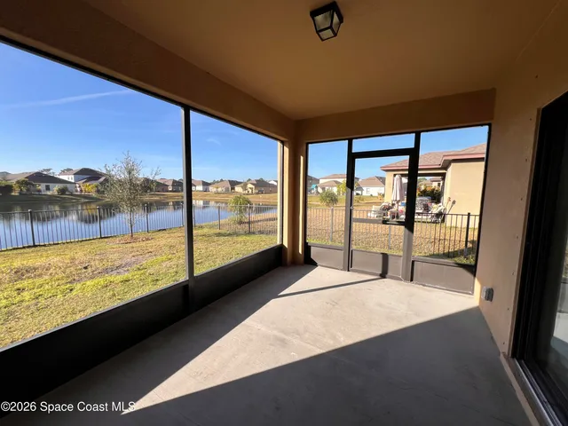 a view of a room with an outdoor space