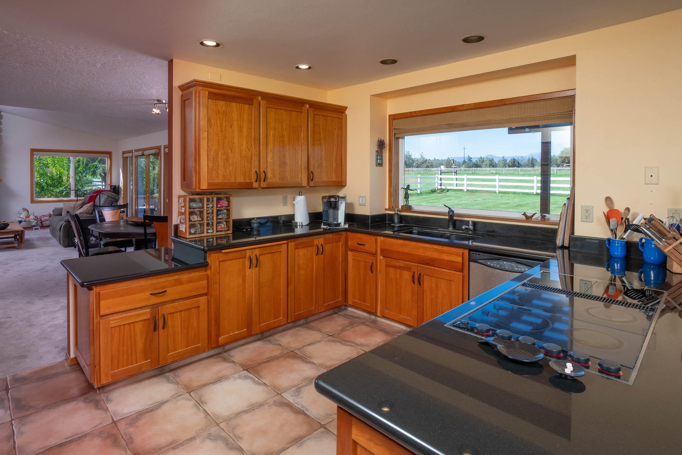 65010 Gerking Market Road Bend, OR 97703 - Photo 21 of 39 Kitchen with views