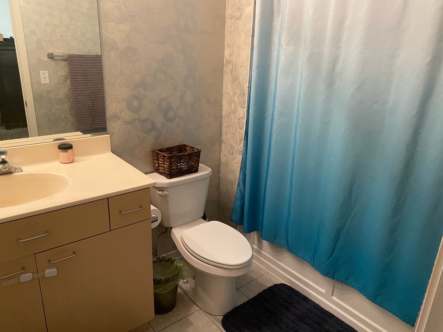 1640 Maple Avenue, Unit 203 Evanston, IL 60201 - Photo 7 of 10 a white toilet sitting next to a bathroom sink