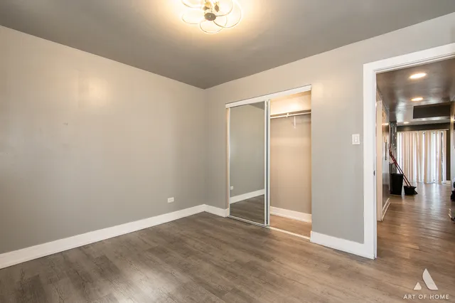 wooden floor in an empty room