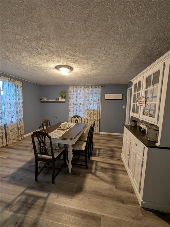 238 Hagentown Road Parker, PA 16049 - Photo 12 of 30 a view of a dining room with furniture window and wooden floor