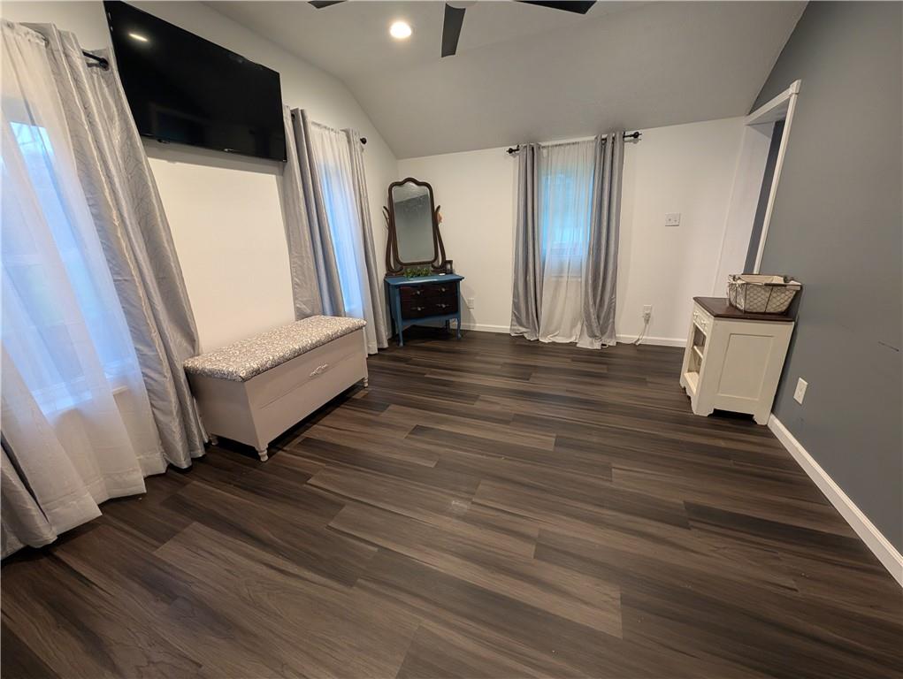 238 Hagentown Road Parker, PA 16049 - Photo 26 of 30 a view of an empty room with wooden floor and a window