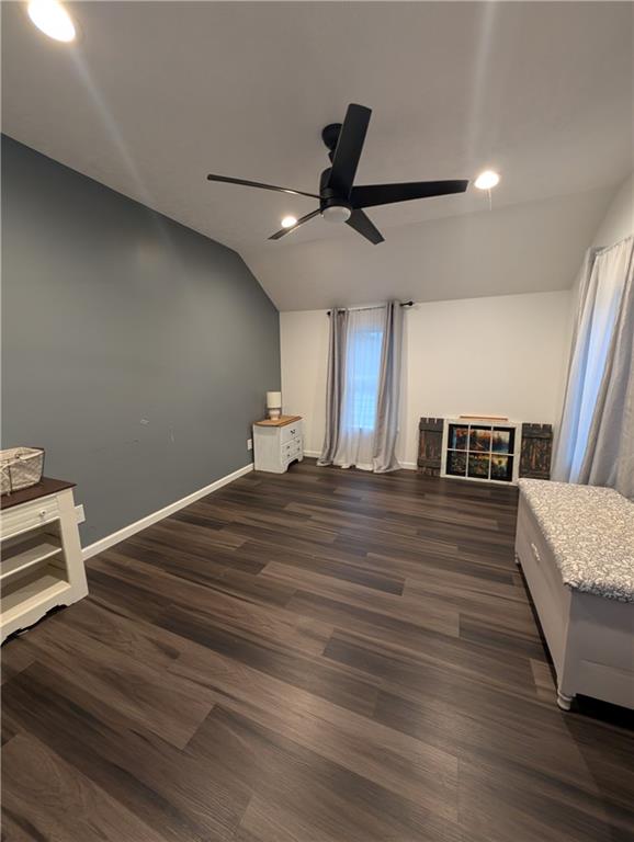 238 Hagentown Road Parker, PA 16049 - Photo 27 of 30 a spacious bedroom with a bed and a ceiling fan