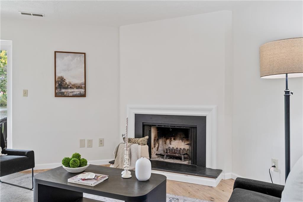 31 Huston Road Oakmont, PA 15139 - Photo 18 of 38 a living room with furniture and a fireplace