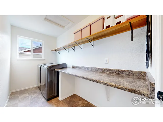 a black and white photo of a room