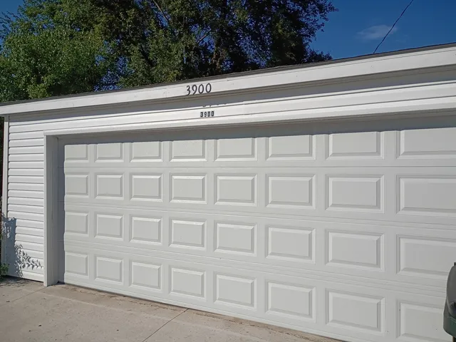 a close view of a closet