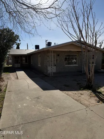 a view of house with outdoor space