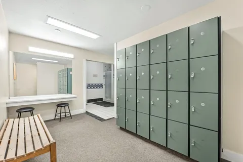 a room with lots of furniture and equipment