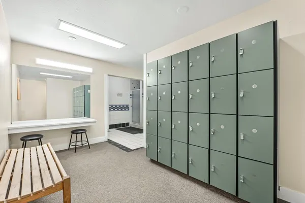 a room with lots of furniture and equipment