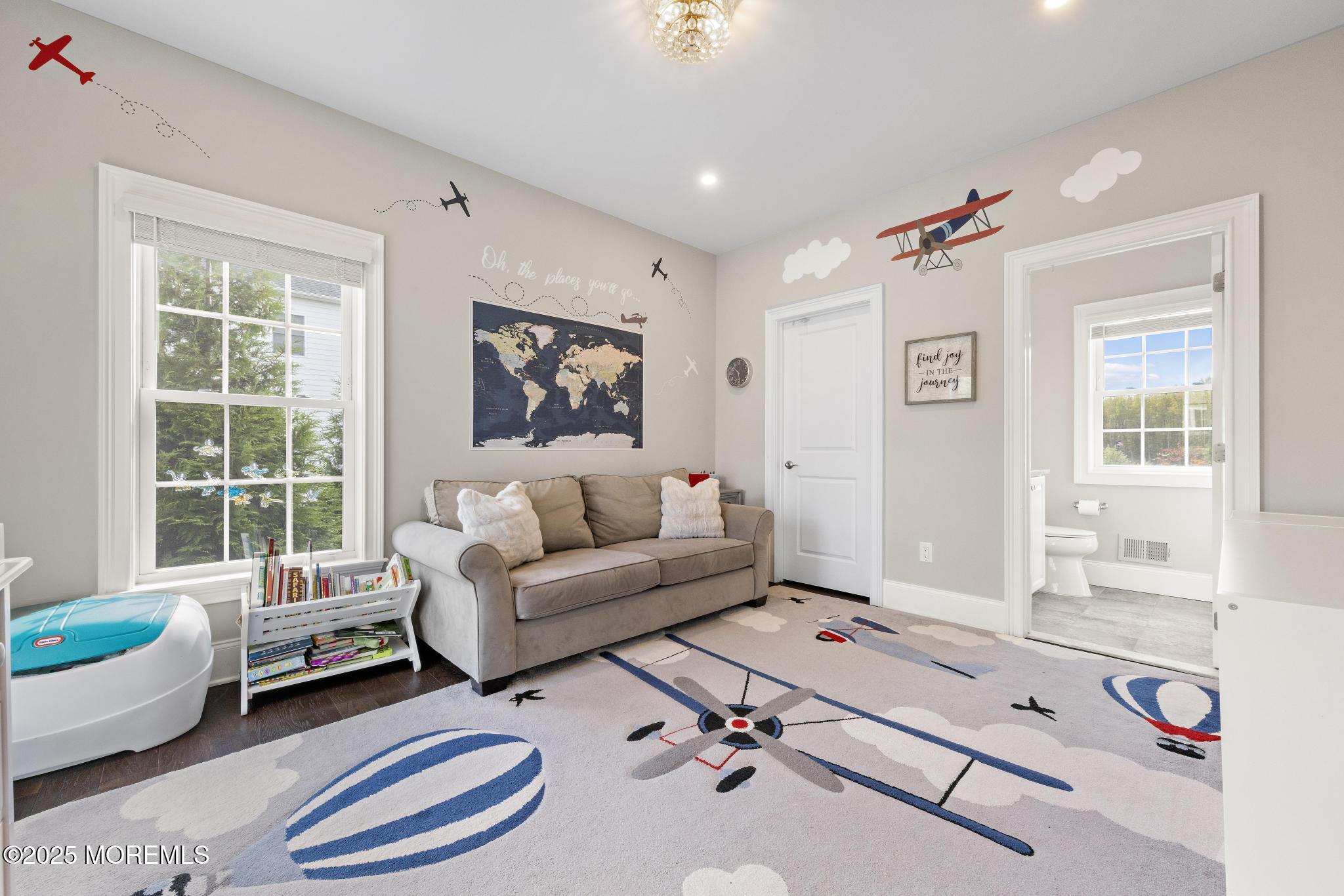 45 Windermere Road Lincroft, NJ 07738 - Photo 19 of 68 a living room with furniture and a window