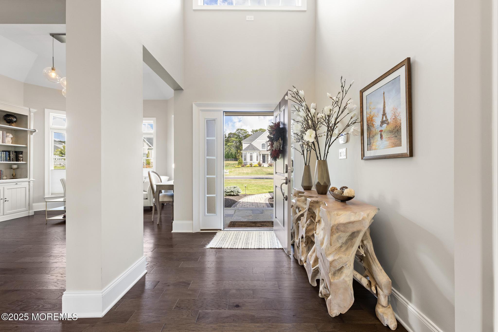 45 Windermere Road Lincroft, NJ 07738 - Photo 4 of 68 a view of an entryway with wooden floor