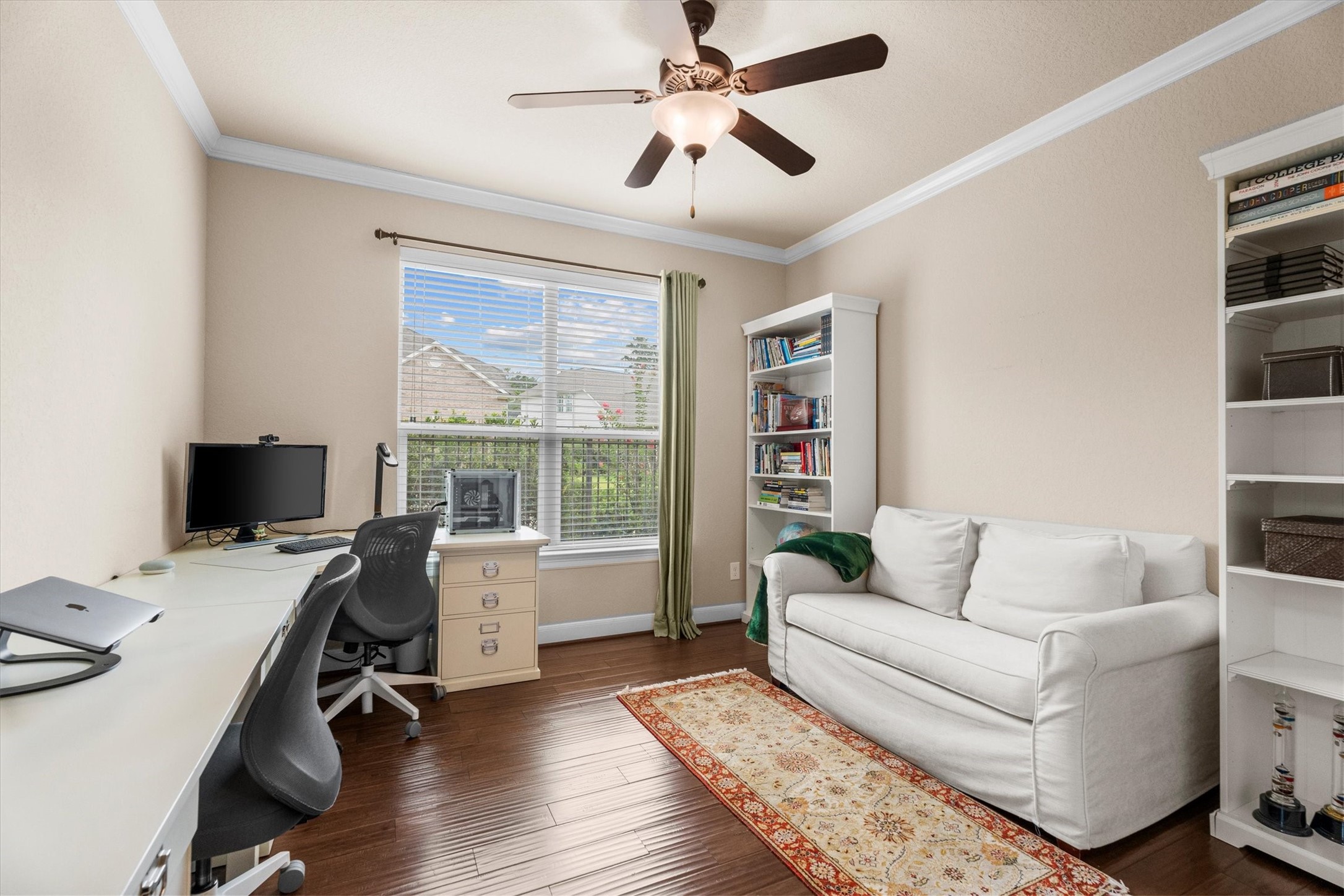 3 Indigo Bunting Place Spring, TX 77389 - Photo 11 of 41 The study/home office is filled with natural light, creating an inviting workspace with a spacious area to sit and read or get work done.