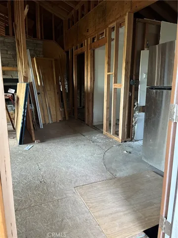 a view of front door