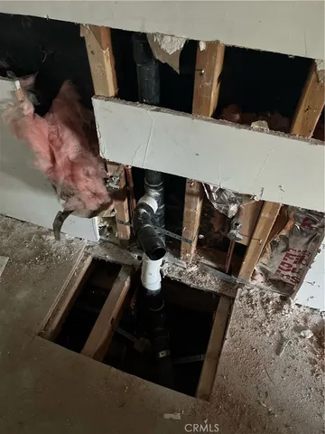 a view of water heater room