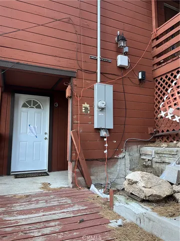 a outdoor space of a house