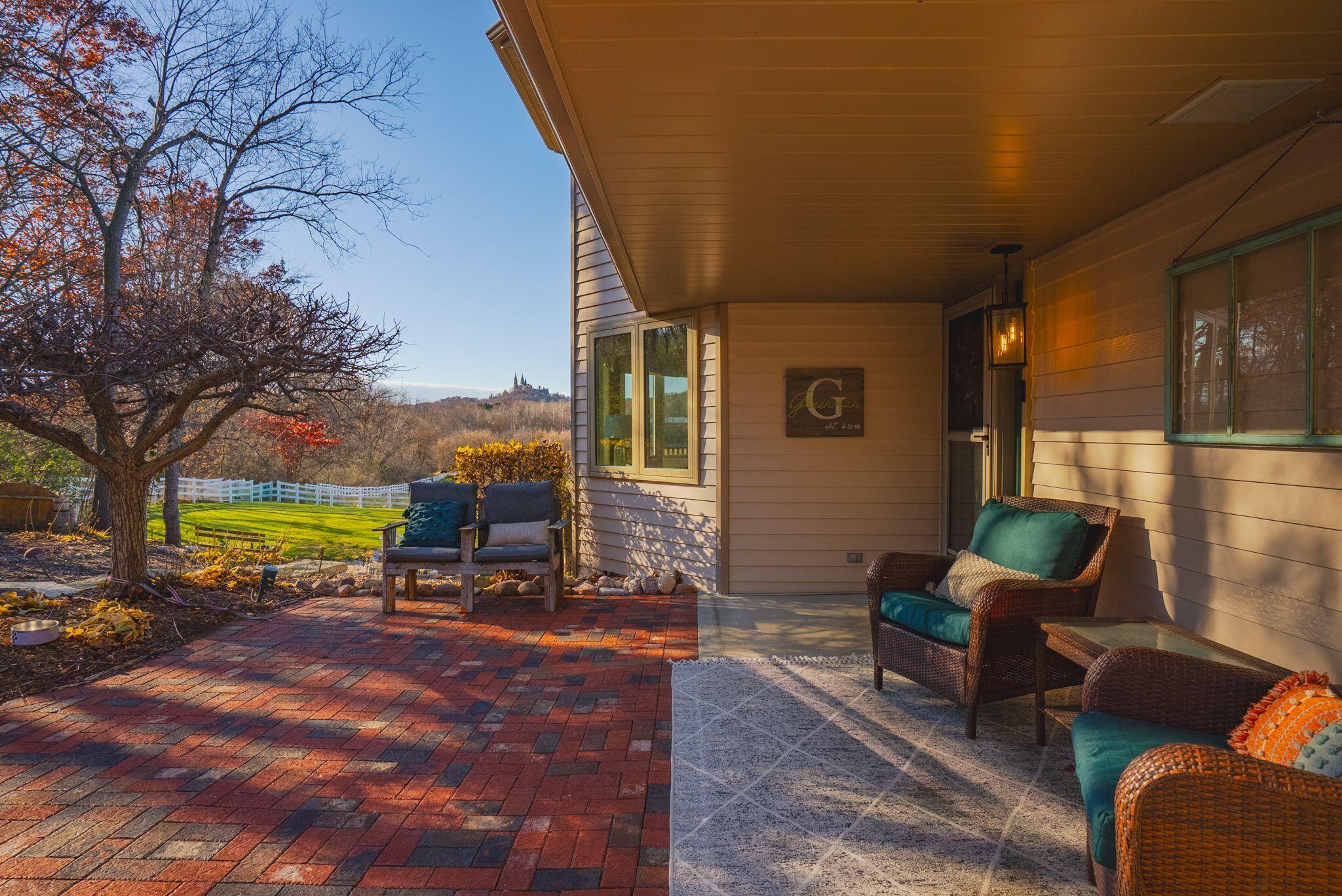 1507 St Augustine Road Erin, WI 53033 - Photo 4 of 25 Enjoy your morning coffee, or an evening cocktail on the patio