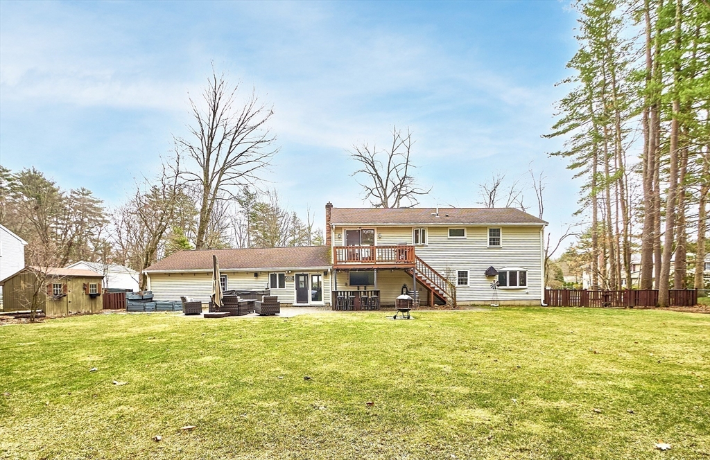 16 Michael Road Maynard, MA 01754 - Photo 35 of 39 a front view of a house with a yard patio and swimming pool