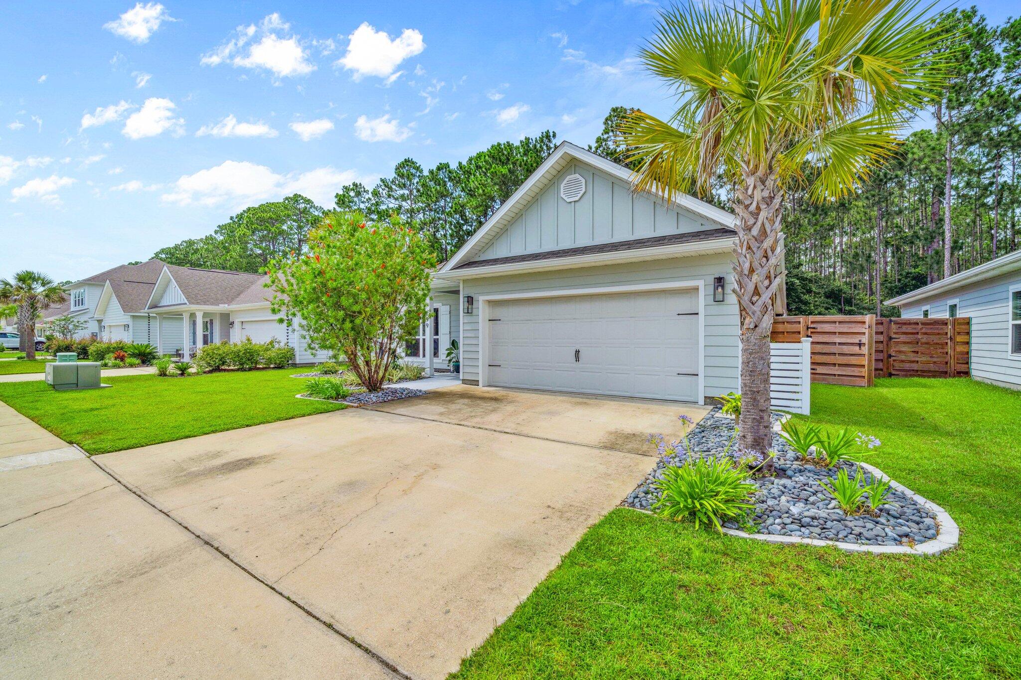199 Southern Pnes Road Santa Rosa Beach, FL 32459 - Photo 3 of 44 a view of outdoor space yard and garage