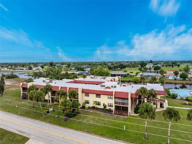 a view of a swimming pool and lake view